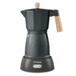 Bright Grey Electric Moka Pot