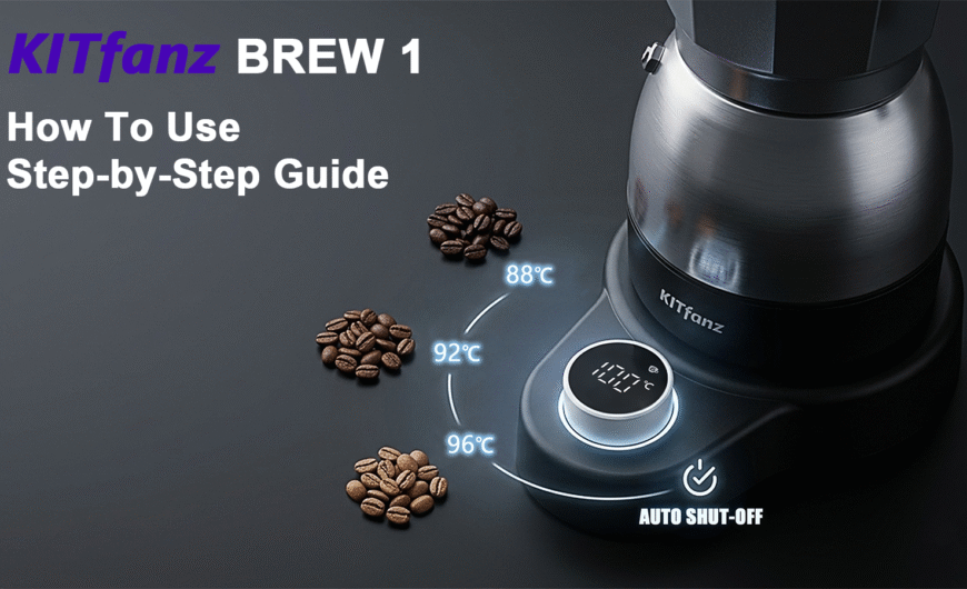 How to Use KITfanz BREW 1 | Moka Pot Guide