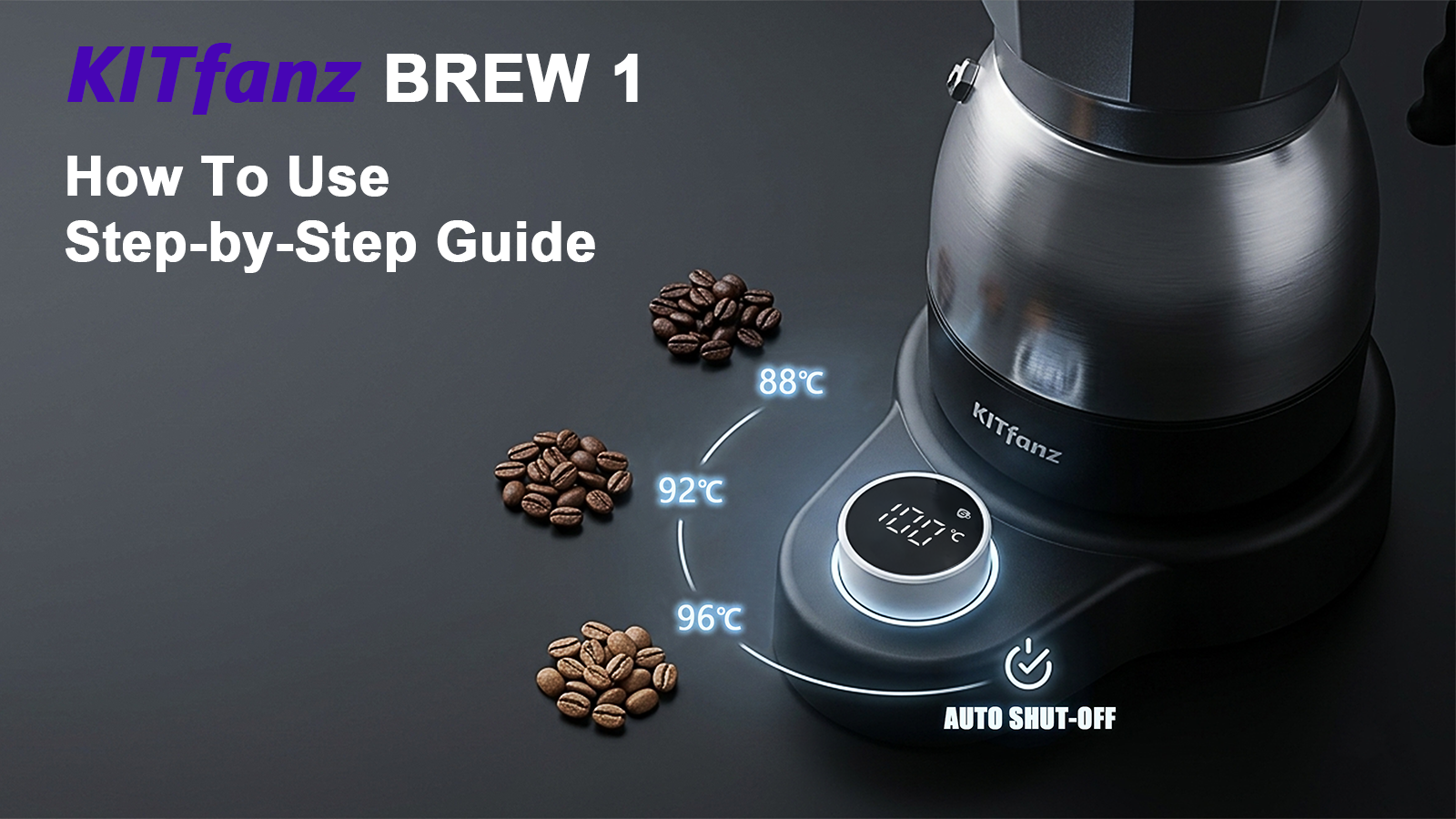 How to Use KITfanz BREW 1 | Moka Pot Guide
