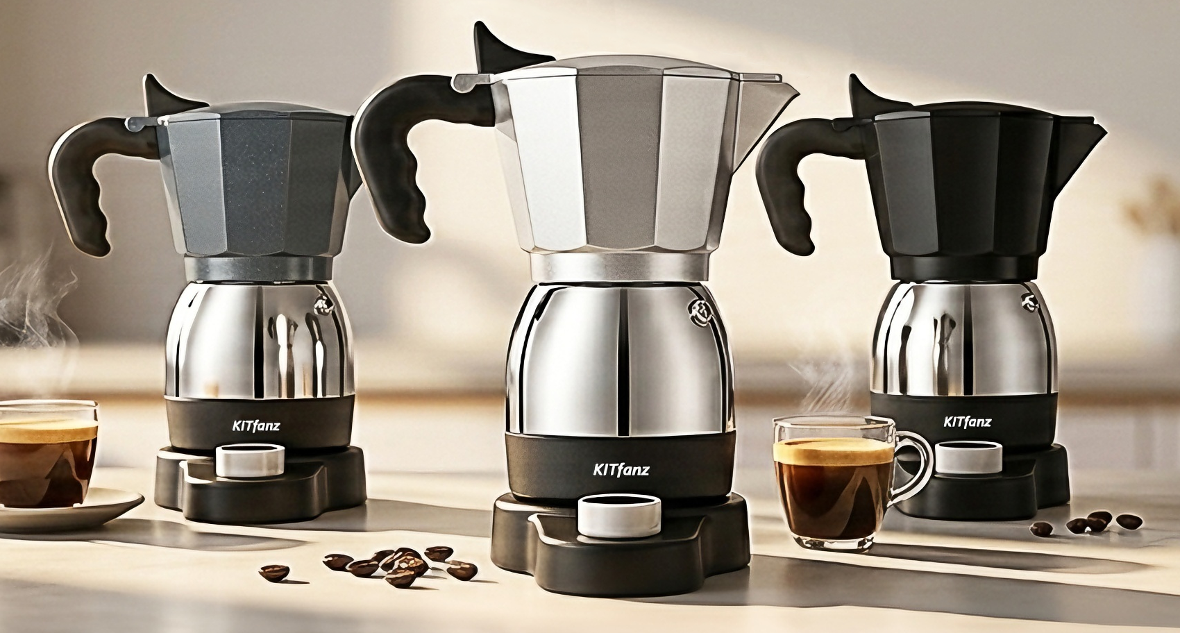 Meet KITfanz BREW 1: A Smarter Way to Brew Moka Coffee